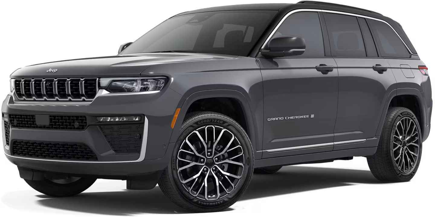 Gray Jeep Grand Cherokee SUV
